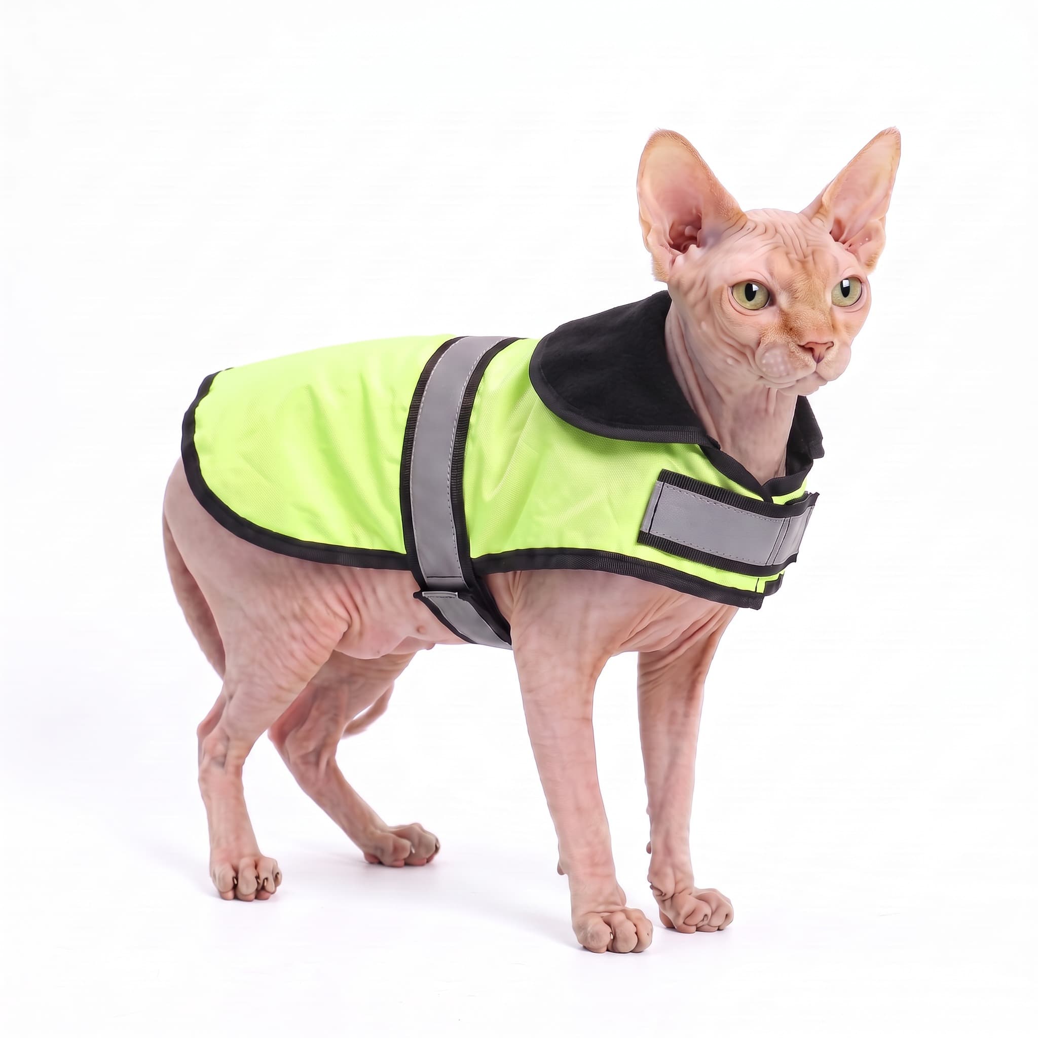 Kattenjas Fluo Geelgroen