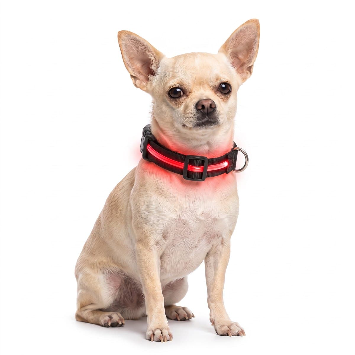 LED Halsband Hond